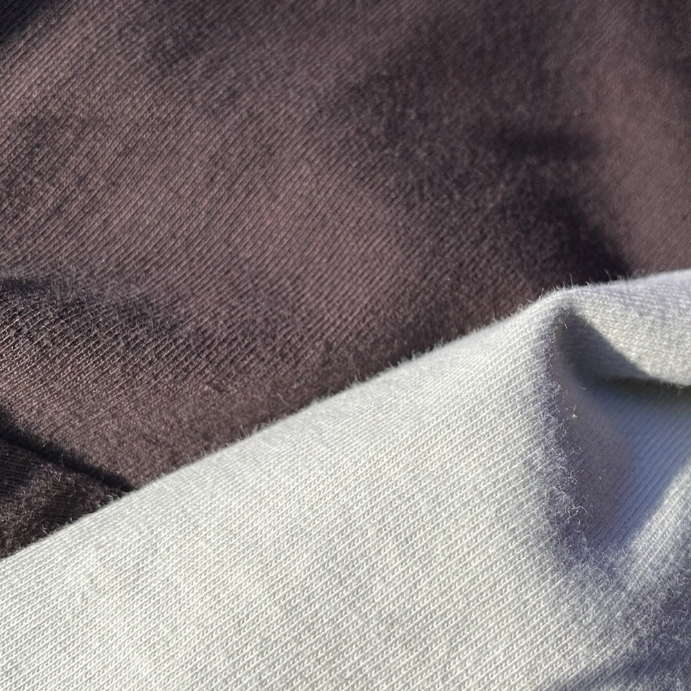 Quicksilver Men’s Layer-look Brown and Grey Tee in size small (teenager boy 16) - Picture 5 of 7